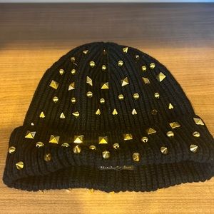 Lele Sadoughi Studded Beanie! Never worn